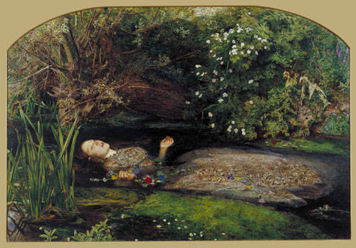 Ophelia - by Millais