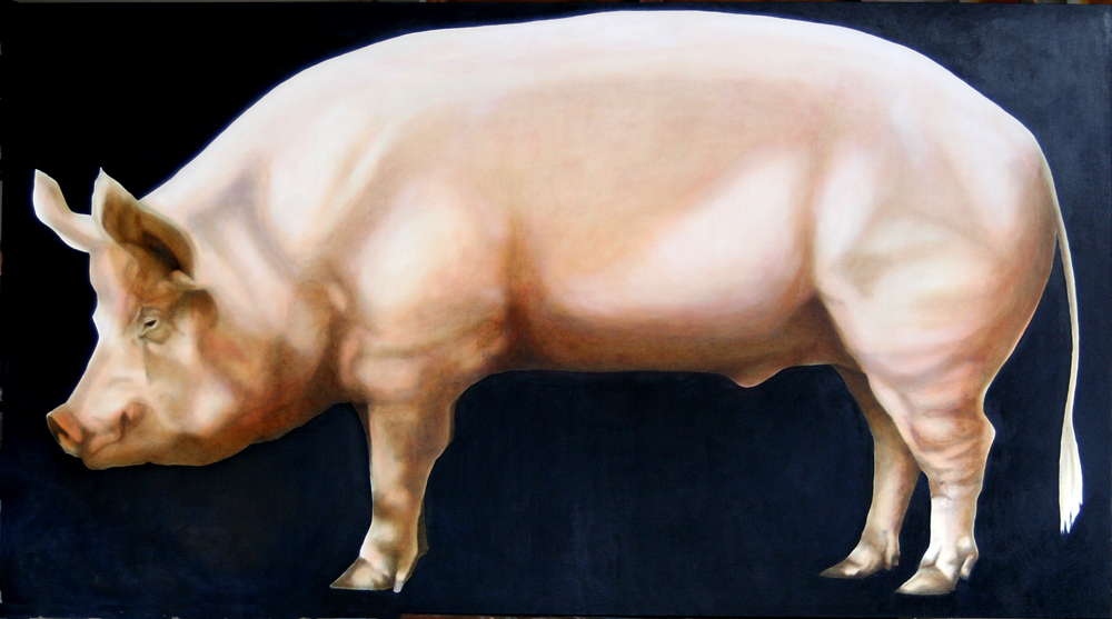 BP:: Big Pig - The Hog of the Forsaken ©2010 Janice Tanton.