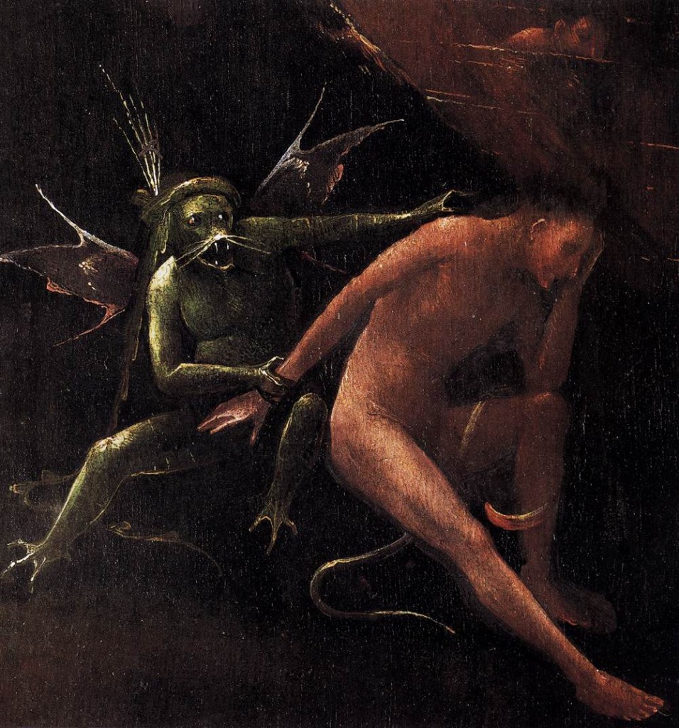 Hieronymus Bosch - Detail from "Hell"
